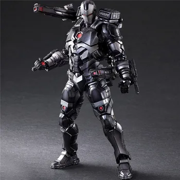 

Play Arts Figure Avengers 3 infinity War War Machine Iron Man 1/6 Scale Painted PVC Action Figure Collectible Model Toys 26CM