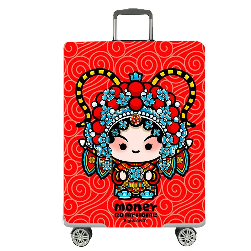 Толстый Дорожный Чехол для багажа, спящий мишка, защитный чехол для багажника, чехол для чемодана 18 ''-32'', эластичный чехол для чемодана - Цвет: 5