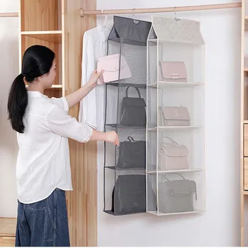 

Wardrobe Hanging Bag For Handbags Backpack Bras Socks Clothes Storage Hanging Organizer Bags for Home Storage