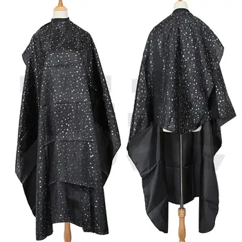 

Professional Star Print Adults Home Barbers Salon Pro Hairdressing Cloth Apron Hair Cutting Gown Cape Hairdresser Capes