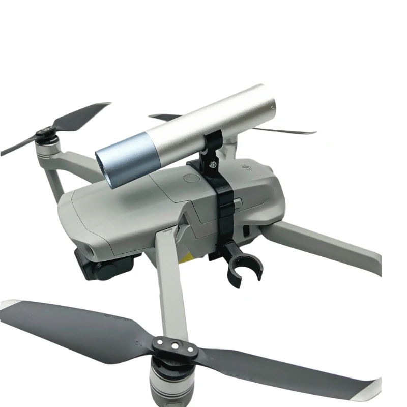 Conjunto de Vôo Peças de Reposição Suporte para Dji Uso de aa Noturno Iluminação Bateria Lâmpada Searchlight & Ajustar Mavic ar 2 Drone 1 Led Luz - Image 6