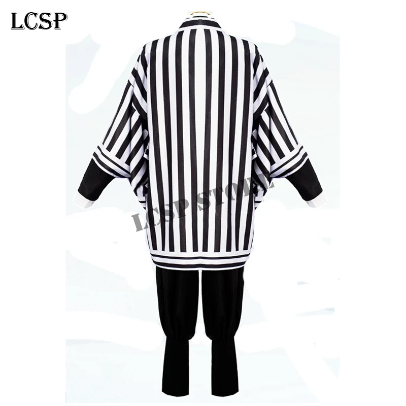 LCSP Demon Slayer Kimetsu no Yaiba Iguro Obanai Cosplay Costume Japanese Anime Kimono Full Set Uniform Suit Outfit Clothes