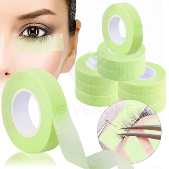 

Wholesale Breathable Extending Eyelashes Eye Pad Soft tape Sealing Paste Paper 1.25cm/2.5cm Tape Cutter Eyelash Make Up Tool