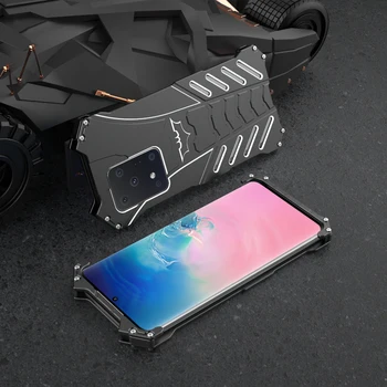 

For Samsung Galaxy s20 Plus ulrta Case Luxury Aluminum Metal Bumper Frame Armor Protective Shockproof Phone Case Cover