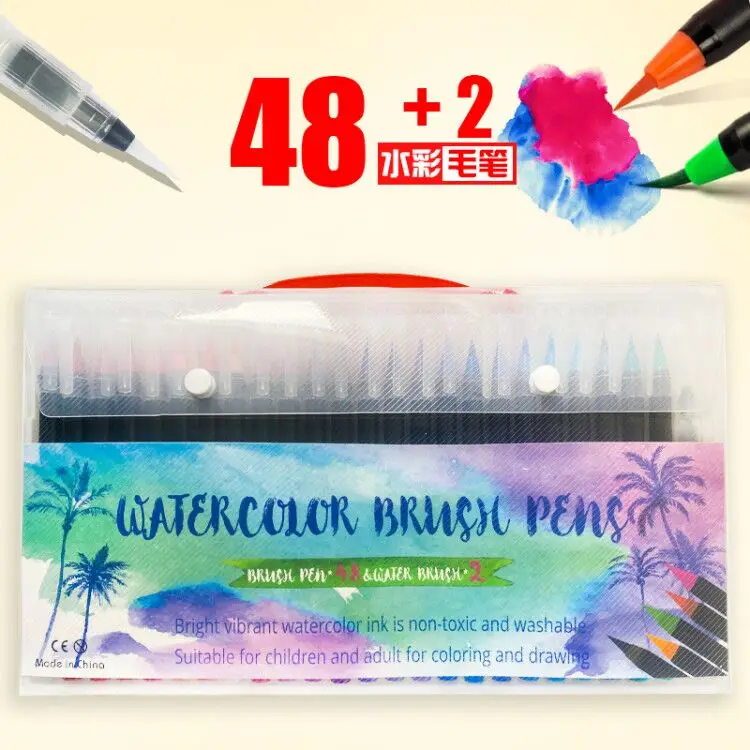 Ручки RealBrush 0 4 2 мм акварельные ручки для рисования раскрашивания каллиграфии