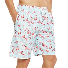 Новинка, мужские пляжные шорты с принтом размера плюс, шорты для бега, быстросохнущая одежда для плавания, купальный костюм, плавки, пляжные шорты, 548