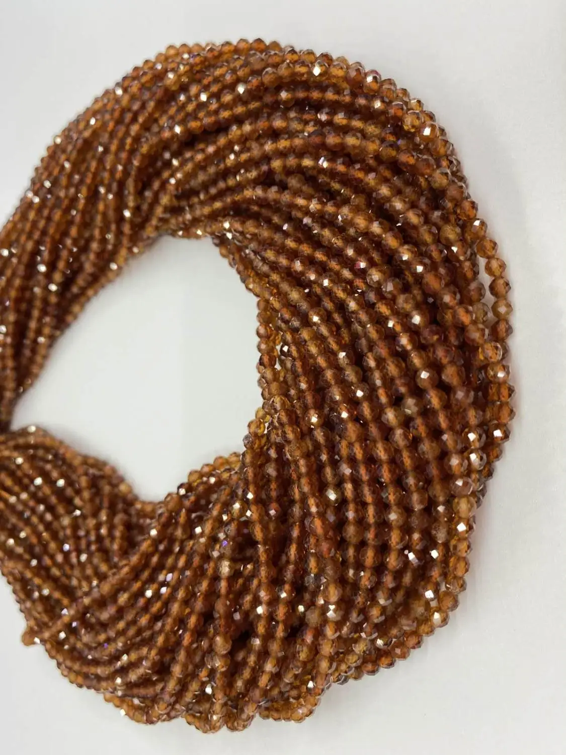 

5AAAAA natural orange garnet surface sphere 2MM/3MM/4MM