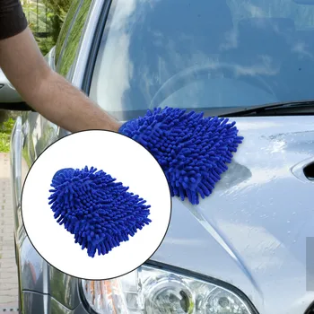 

Car Clean Accessories Microfiber Car Cleaning Glove Household Auto Care Washing Cloth Glove Reuse Soft Car Washing Equipment