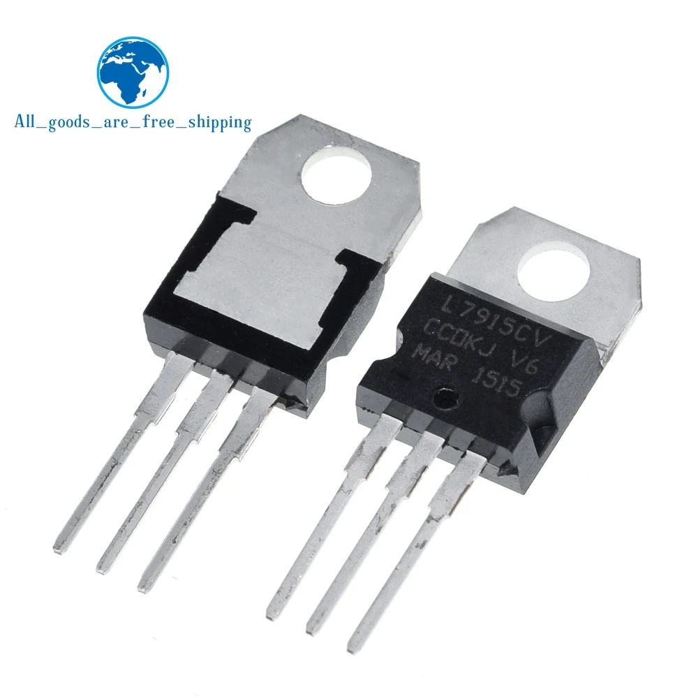 Новая и оригинальная интегральная схема L7915CV TO220 L7915 TO 220 7915 LM7915 MC7915 7915CV 10