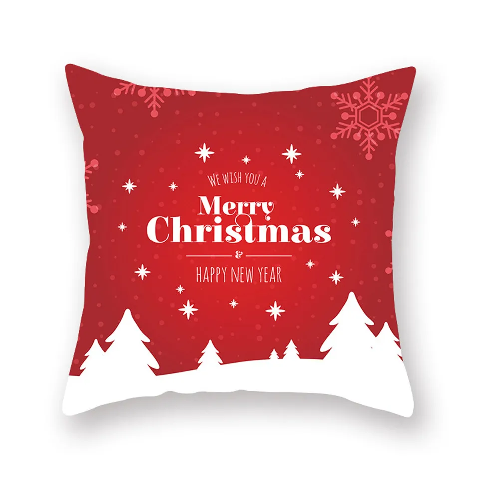 Christmas Decorations For Home Snowman Pillowcase Christmas Tree Decorations Happy New Year Navidad Xmas Supplies