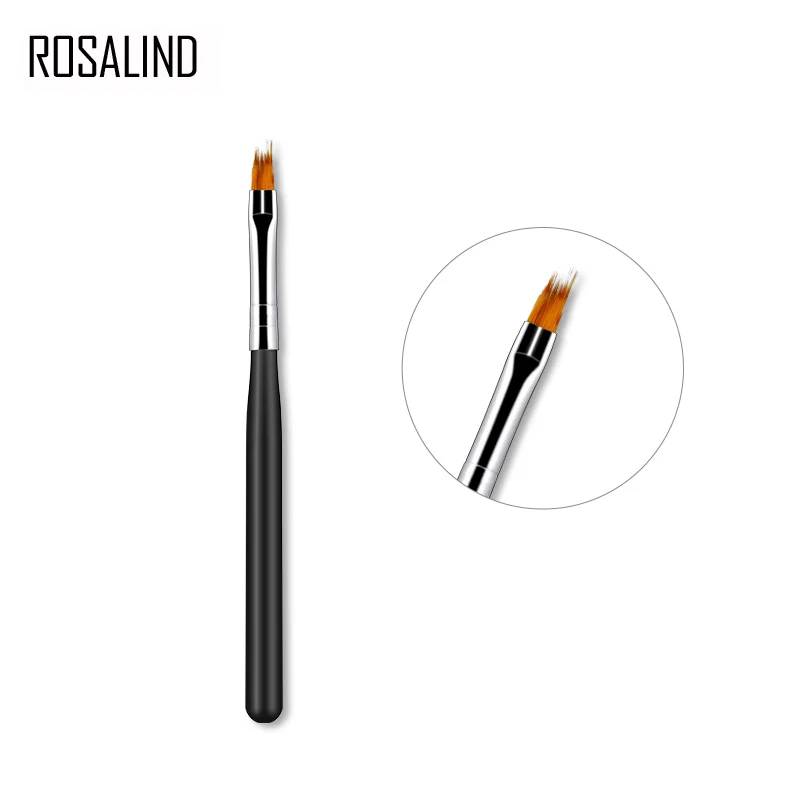 N5120 ROSALIND маникюрные щетки для акрилового порошка Светодиодный УФ гель лак для ногтей Дизайн ногтей маникюрная пилка набор кистей - Цвет: N5120