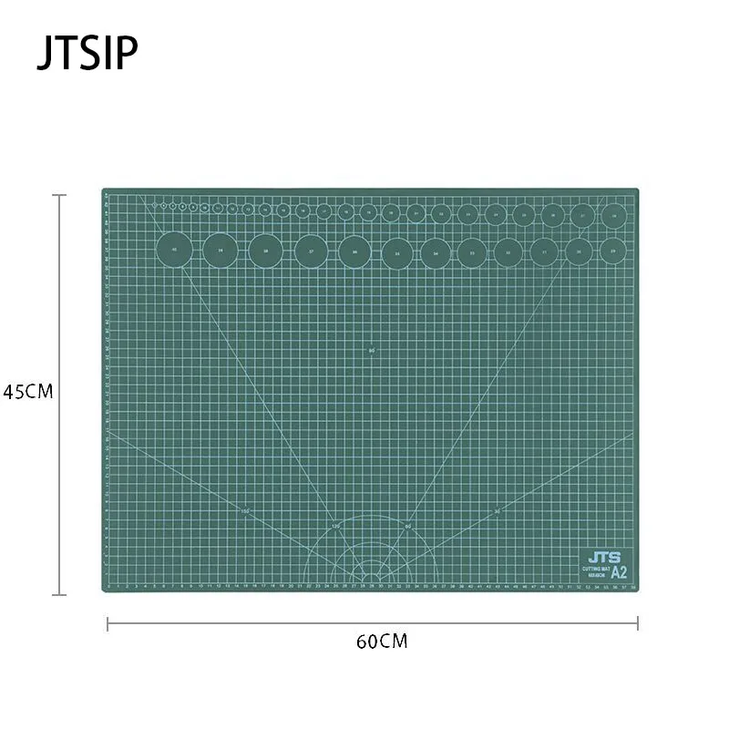

JTSIP PVC Cutting Mat A2 A3 A4 Double Sided Cutting Pad Art Carving Knife Cutting Paper School Supplies Black Core Cutting pads