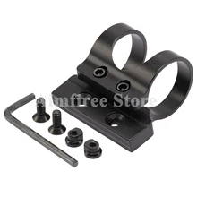 25,4 мм кольцо фонарика 1 дюйм фонарь Лазерный Прицел офсетное Боковое крепление для Quad Rail Keymod Handguard