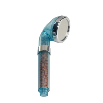 

Negative Ion Booster Water Saving Easy Install Filtration ABS Led Handheld Spray Hotel Replacement Parts Shower Head