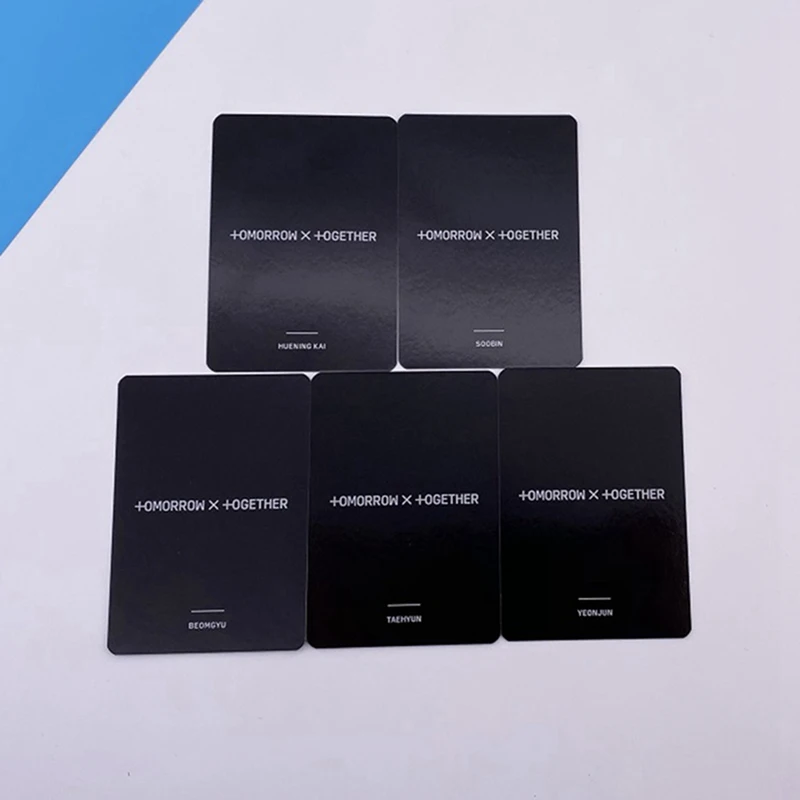 TXT Photo Cards with Autographs