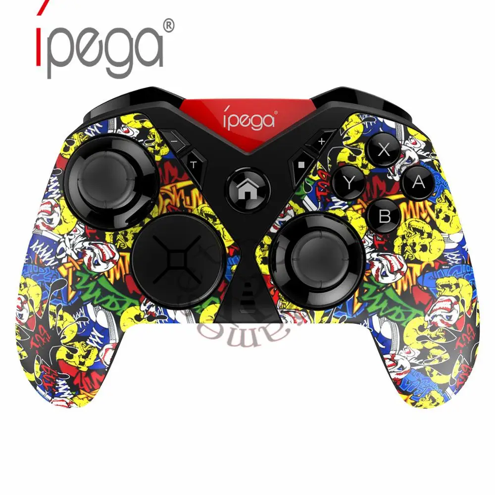 Серый Ipega PG-SW001 беспроводной Bluetooth контроллер геймпад джойстик для nintendo Swtich Android смартфон - Цвет: Серый