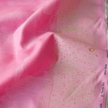 

Half-Meter Japanese Nani IRO Fabric Linen Fabric Sewing DIY tissus Wild Flower A