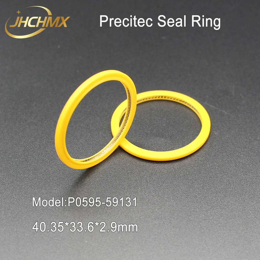 JHCHMX лазерное уплотнительное кольцо 40,35*33,6*2,9 мм P0595-59131 для Precitec Procutter части лазерной головки защитные окна 37*7 м б/у