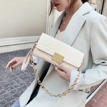 

ins super fire on the new crocodile pattern small bag handbags new 2020 summer new single room portable underarm bag