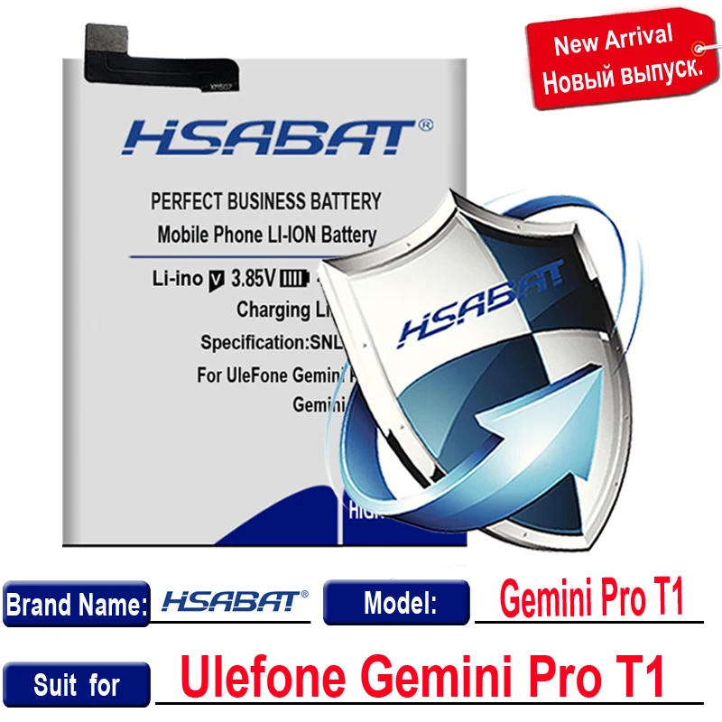 Аккумулятор HSABAT 4650 мАч для Ulefone Gemini Pro T1