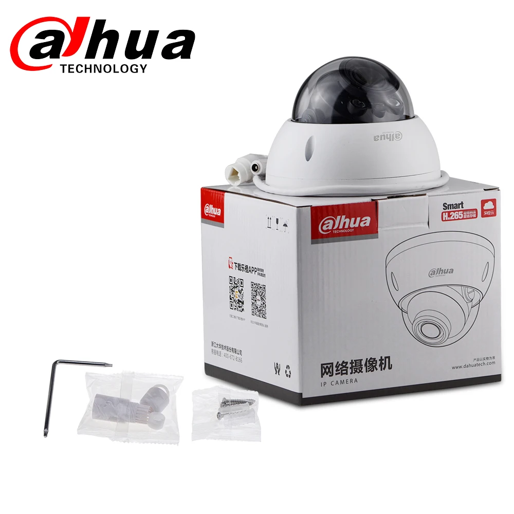 Dahua HD 4MP CCTV камера IPC HDBW4433R ZS 2 7 мм ~ 13 5 Электрический зум объектив безопасности IK10 IP67