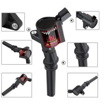 

Set Of 10 pack Ignition Coil For Ford Lincoln Mercury Heavy Duty 4.6L 5.4L DG508 V8 V10 High Performance Coil Car Accessories