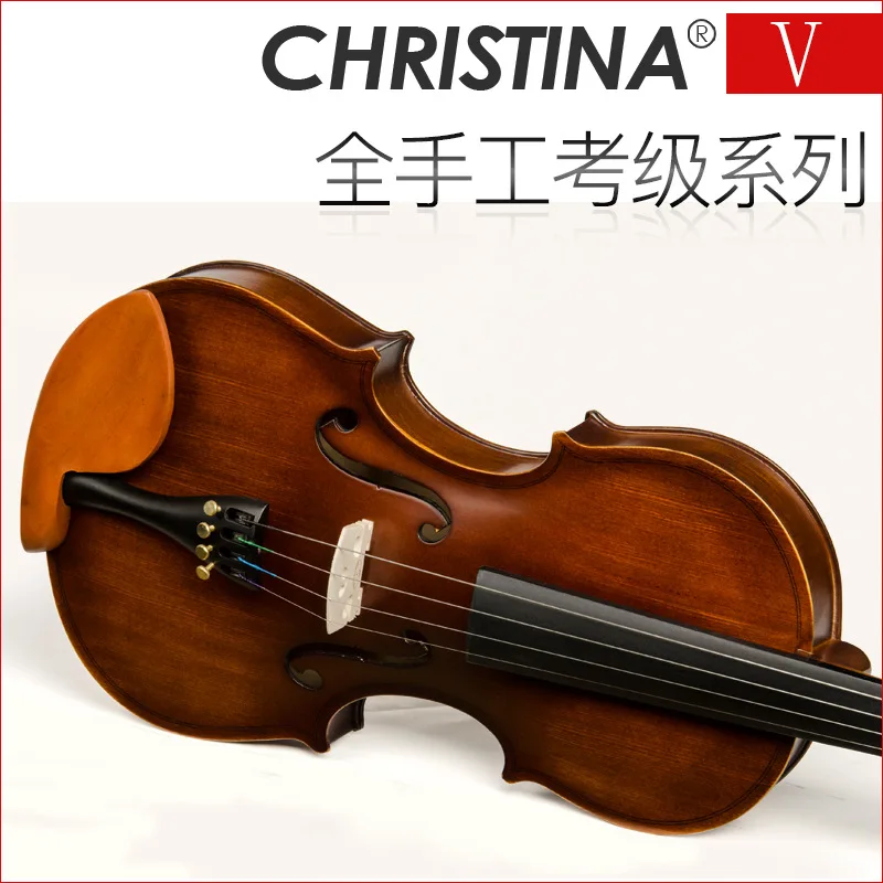Кристина V01 Сортировка начинающих Скрипка музыкальные Струнные инструменты для