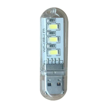

Universal Lighting Plastic Flexible Energy Saving USB LED Lamp Mobile Power Bedroom Laptops For Computer Home Small Night Light