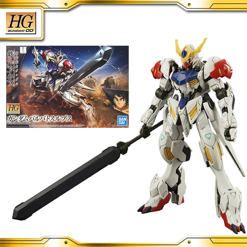 BANDAI Gundam HG 1/144 BARBATOS LUPUS Apls Model Kids Assembled Robot Anime Action Figure Toys | Игрушки и хобби