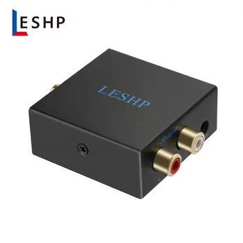 

LESHP Audio Converter Digital to Analog Audio Converter Adapter Simple to Operation USB Cable Charging