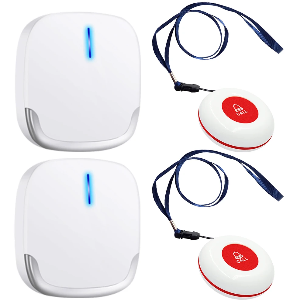 JINGLE BELLS Emergency Call Button Clinic Hospital Transmitter Wireless