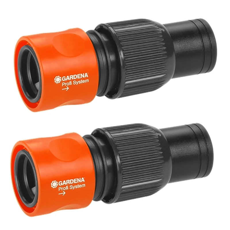 Коннектор GARDENA 02817-20.000.00 (макс. диаметр подключения 19 мм; высокая механическая прочность соединения)