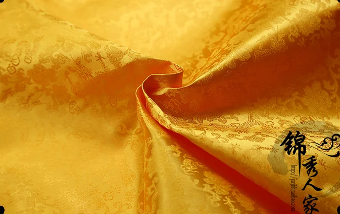 010 DIY Швейные принадлежности и ткани парча и атласная ткань серии дракона ofTang Qipao шелк и атласная ткань