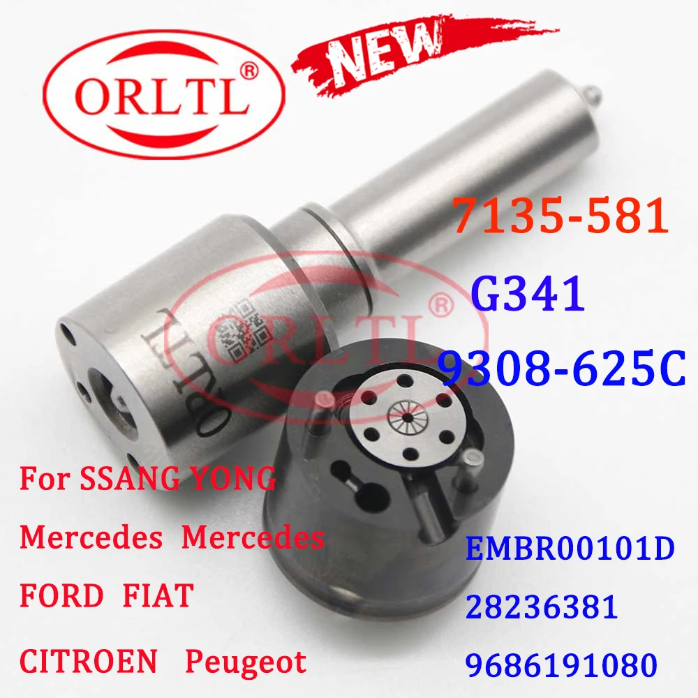 Комплекты для капитального ремонта ORLTL 7135-581 насадка L341PBD L341PRD клапан 9308-625C FORD
