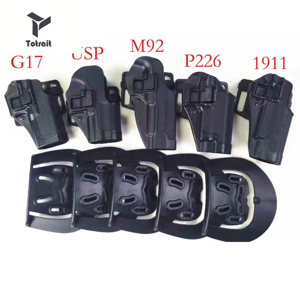 Тактический охотничий пистолет для правой руки, кобура для Glock17 19/USP/Colt 1911/M9/SIG P226, кобура для страйкбола