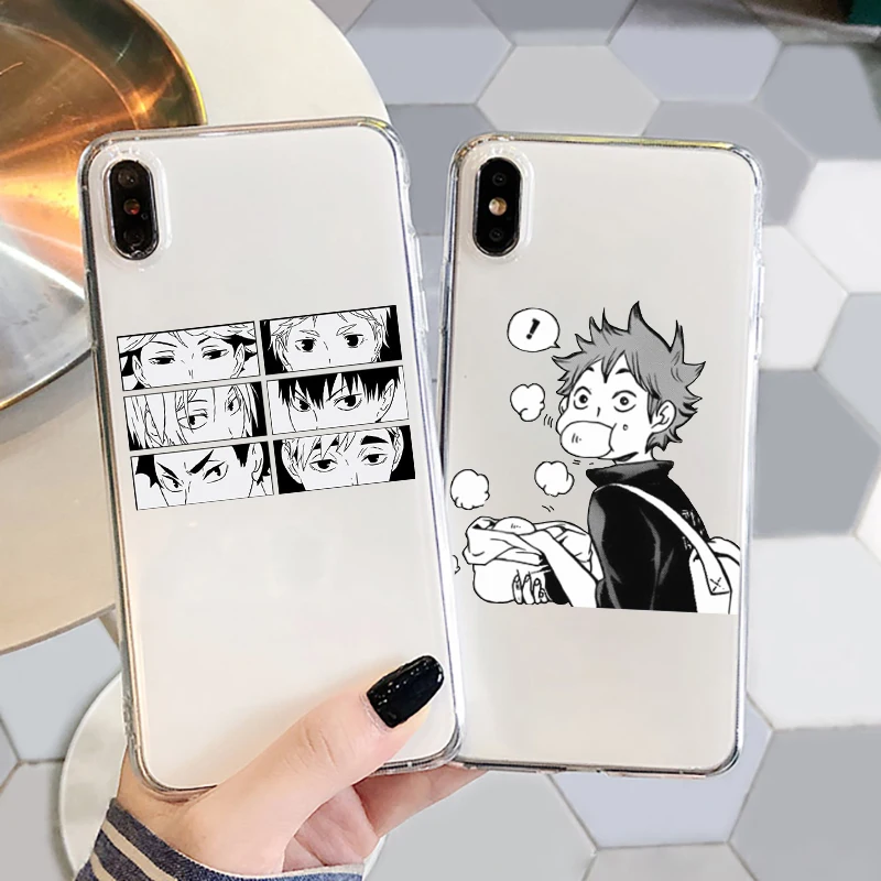 Аниме Haikyuu Love Volleyball Funda для Xiaomi Redmi Mi Note 8 8T 9 9S SE 9C 10 S 10T 11 7 6 5 Lite Pro Max Poco F3 X3 NFC случаях |