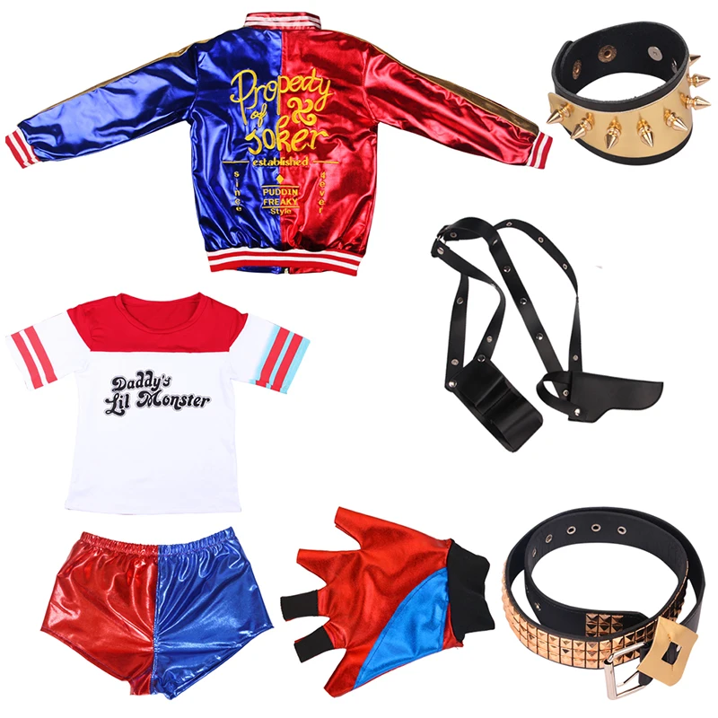Женский и мужской костюм Harley Quinn маскарадные костюмы для взрослых мужчин куртка