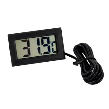

Digital LCD ThermometerTemperature Monitor with External Probe Fridge Freezer Refrigerator Thermometer Aquarium For Refrigerator