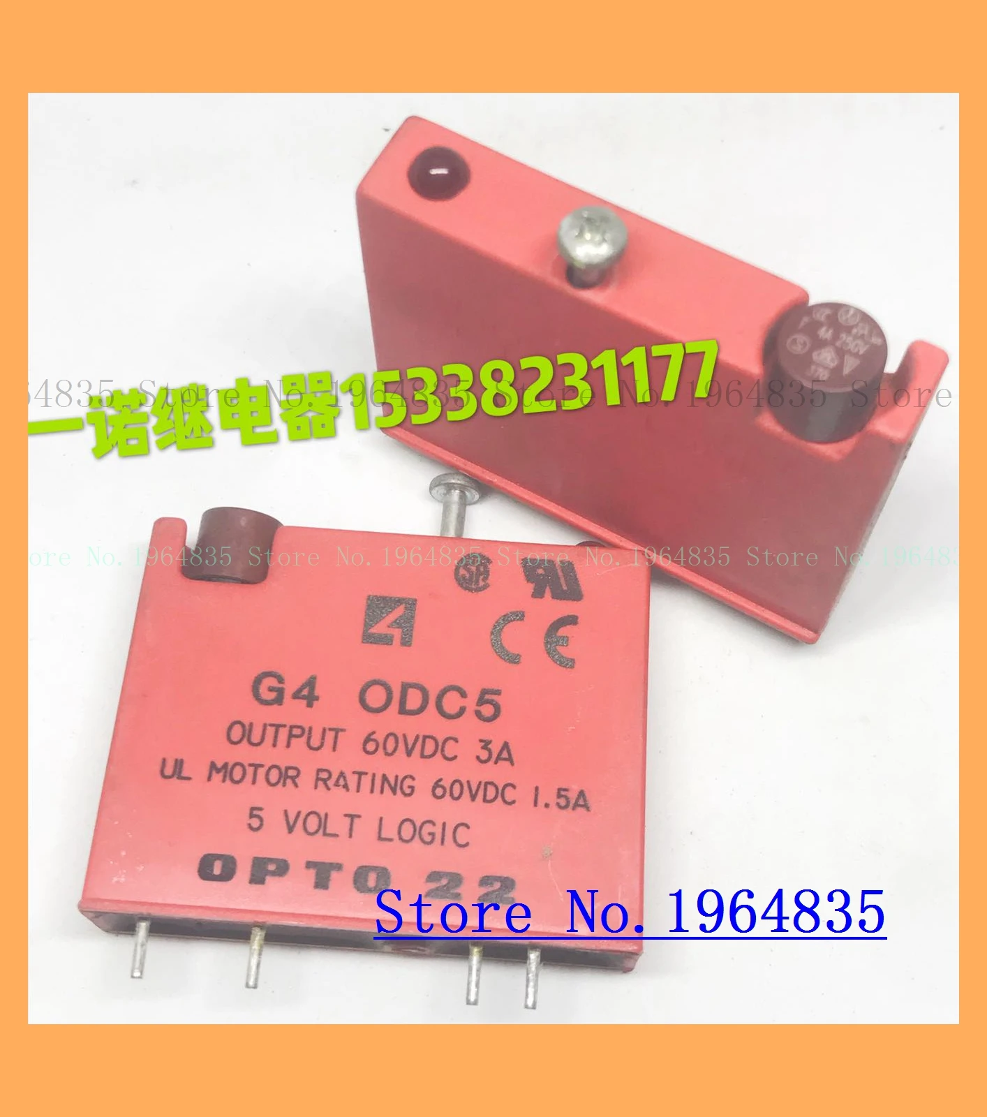 OPTO22 G4 ODC5-OUTPUT/60VDC-3A