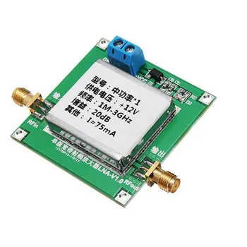 

1-3000MHz 20dB Gain RF Broadband Amplifier Board Low Noise Amplifier LNA Amplifier Board LNA Power Amp Module
