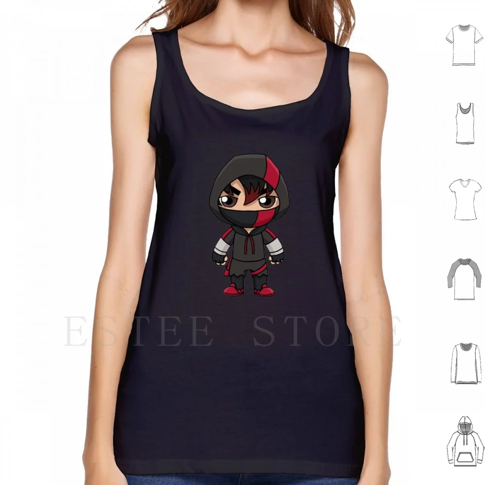 Ikonik Skin Canotte Gilet Senza Maniche Ikonik Skin Battle Royale Ikonik Red Gaming