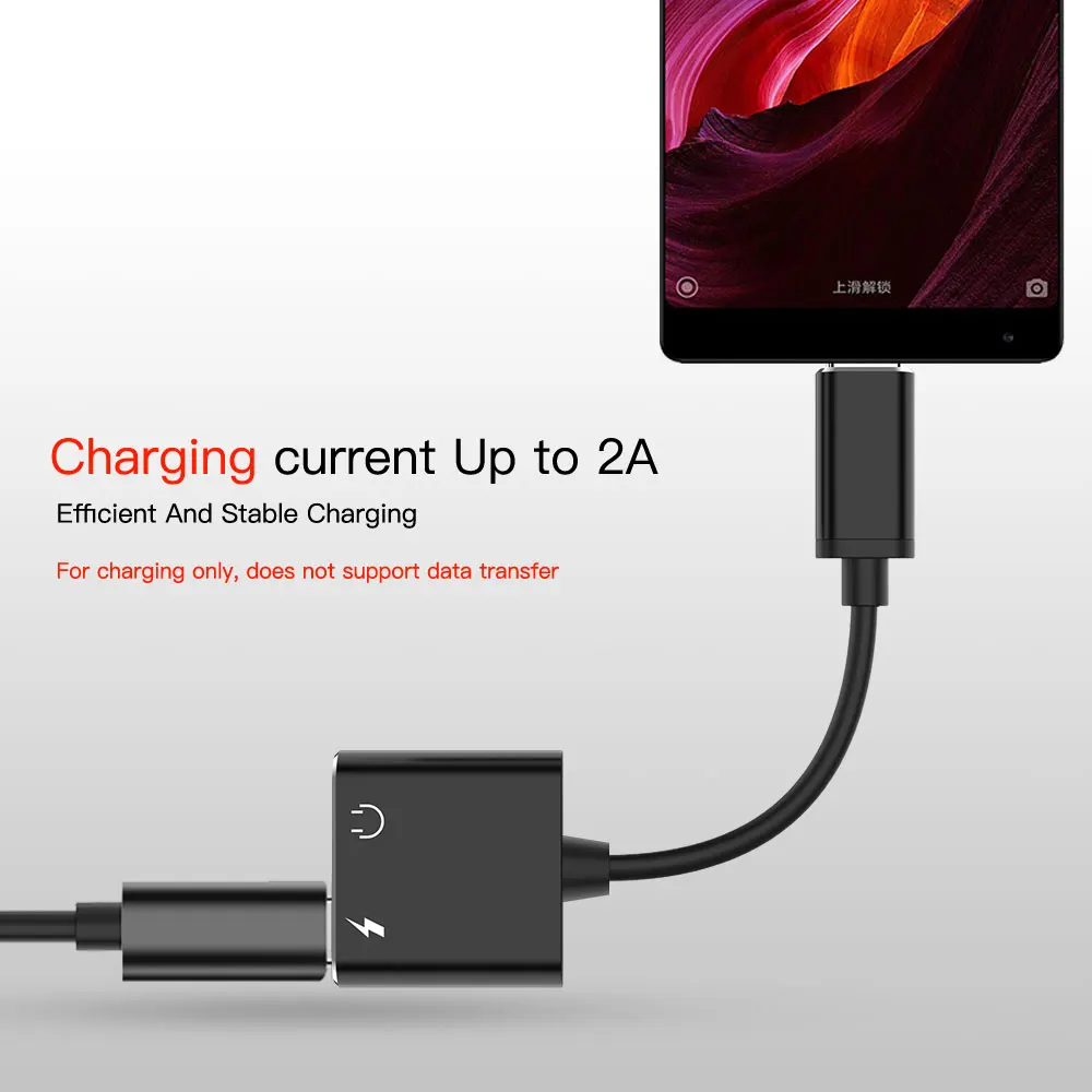 Тип C до 3,5 мм адаптер для наушников 2 в 1 USB C аудио кабель конвертер зарядный сплиттер для наушников адаптер для huawei Xiaomi