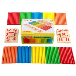 Jeu de 2022 bâtons pour l'apprentissage des maths, jouet d'enseignement, de comptage, d'arithmétique, pour la maternelle 
