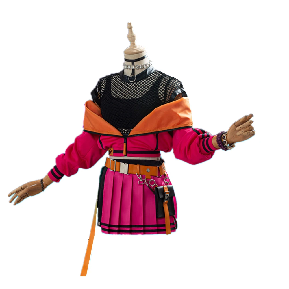 

Game Paradox Live BAE Anne Faulkner Cosplay Costume Adult Women Top Skirt Asia size M-XL Sportswear with Accessories