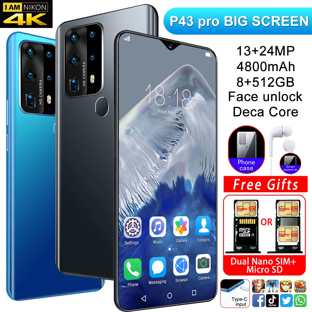XGODY P30 Mobile Phone Android 9.0 6 Inch 18:9 2GB