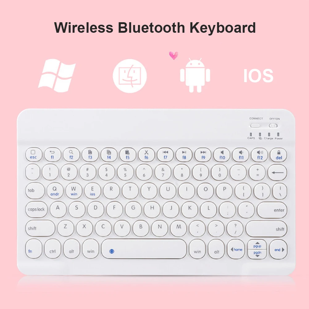 Портативная клавиатура с Bluetooth 3 0 перезаряжаемая тонкая беспроводная для iPad Pro