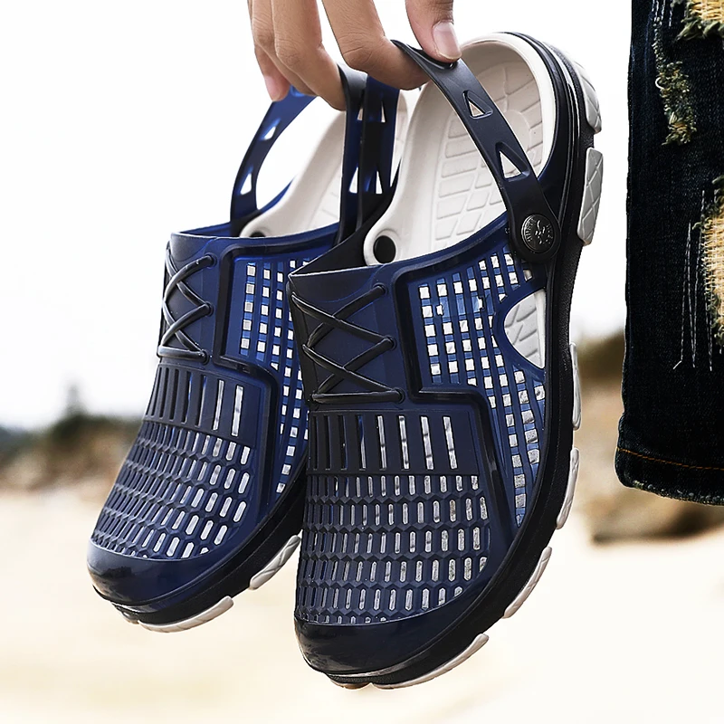 Original Classic Clogs Garden Flip Flops Water Shoes Men Summer Beach Aqua Slipper Outdoor Swimming Male Sandals Gardening Shoes