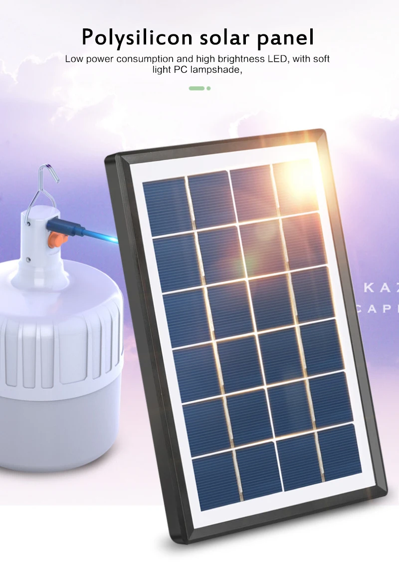 Портативная светодиодная лампа перезаряжаемая через USB для экстренных случаев