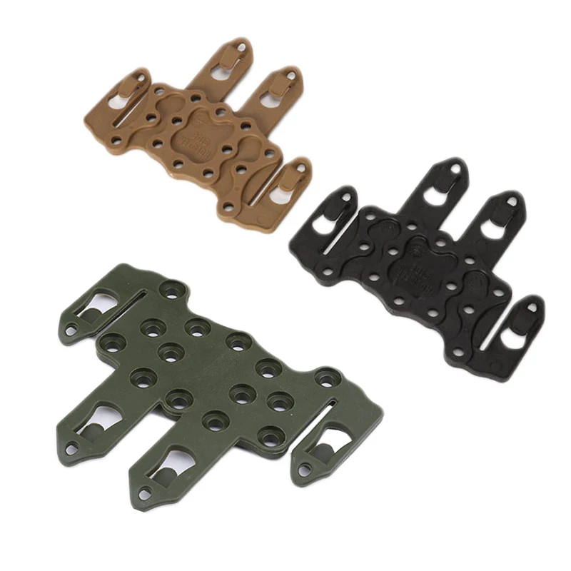 

Hunting Tactical Military Molle Speed Clip Platform Holster Adapter Airsoft Gun Platform Hanger Vest Combat Accessories