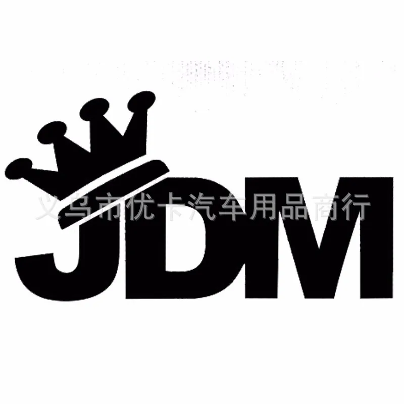 Cross Border for Crown Reflective Automobile Sticker Car Reflective Princess Crown Bumper Stickers JDM Crown Bumper Stickers
